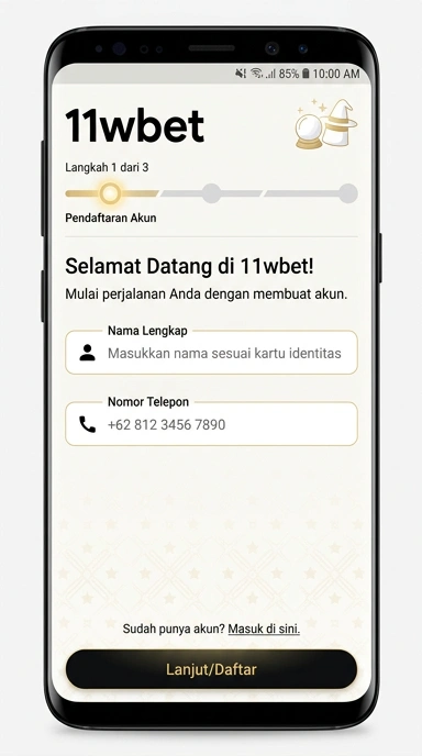 Buat Akun Baru 11wbet Mudah dan Cepat