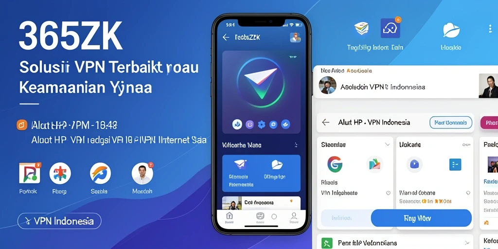Antarmuka pengguna 365ZK yang sederhana dan intuitif.